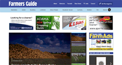 Desktop Screenshot of farmersguide.co.uk